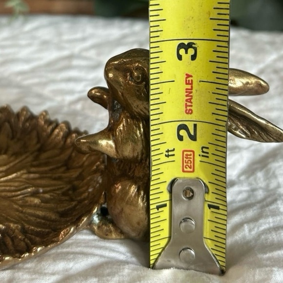 GATCO Solid Brass  Rabbit Dish - Picture 9 of 10